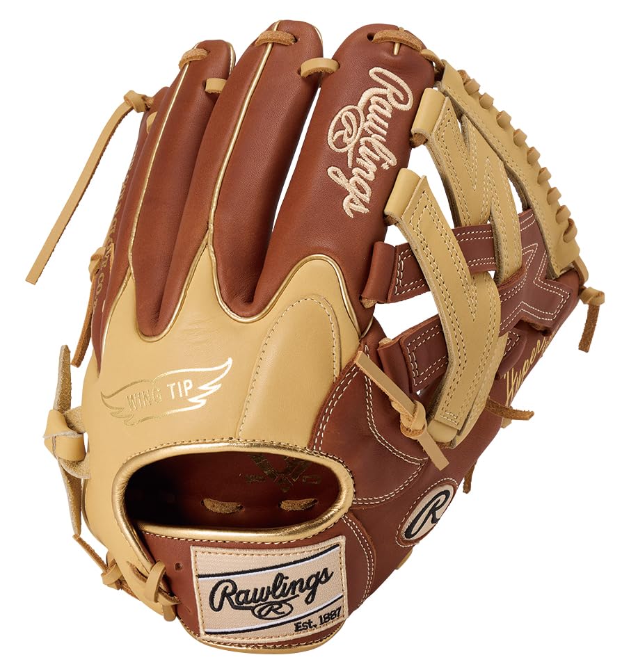 Rawlings Baseball Glove Soft Hyper TECH Color SYNC GR5FHTCN55W All-Round Brown/Camel 11.75 inch *for Right Throwing