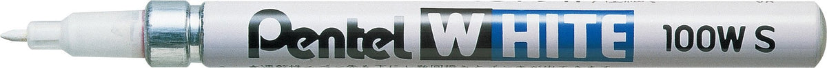 12pcs Pentel X100W-S Paint White Marker (Box Set)