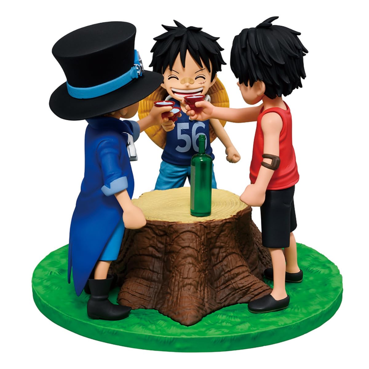Ichibansho Figure - One Piece - Ace & Sabo & Luffy (Dramatic Memories) Revible Moment Collectbile Statue