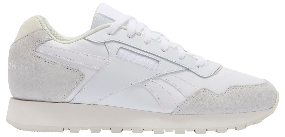 Reebok Unisex Glide Trainers, White Barely Grey Chalk, 10