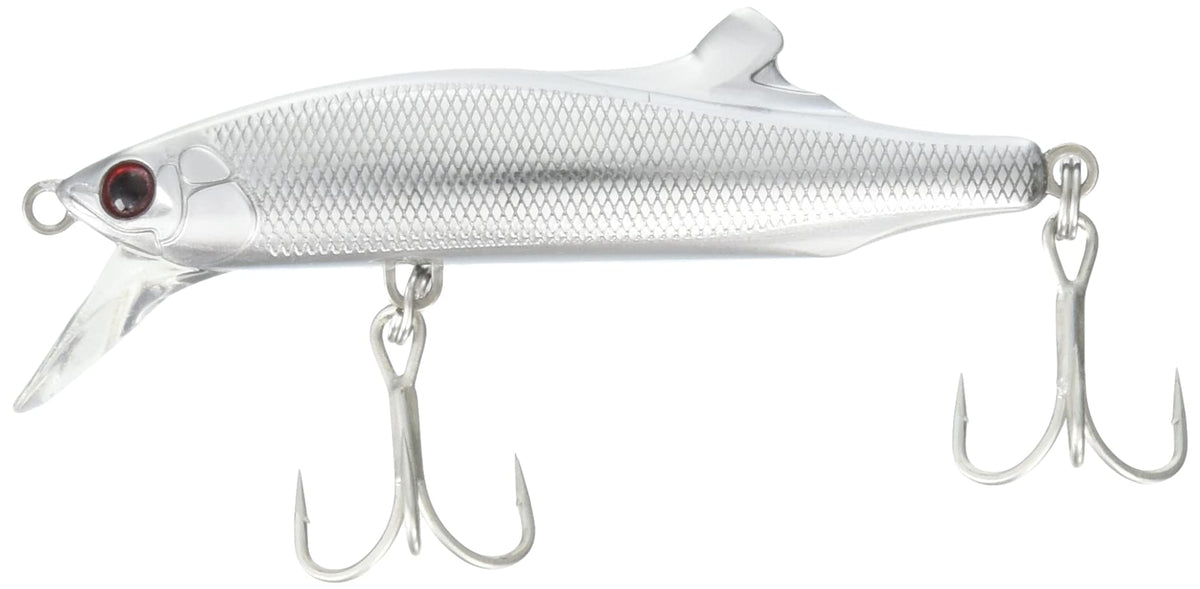 TackleHouse, Minnow, Contact, Flitz 3.1 inches (80 mm), 0.8 oz (24 g), Plated Silver #22 FLITZ.24 Lure