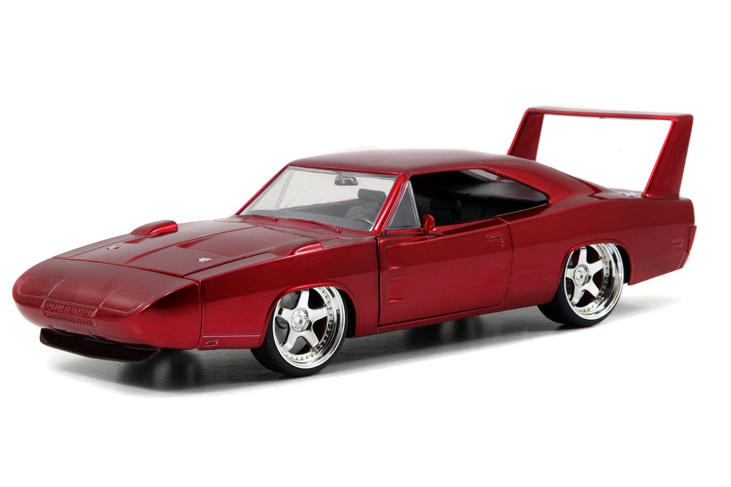 Jada Toys Fast & Furious Dom's Dodge Charger Daytona DIE-CAST Car, 1: 24 Scale Red (97060)