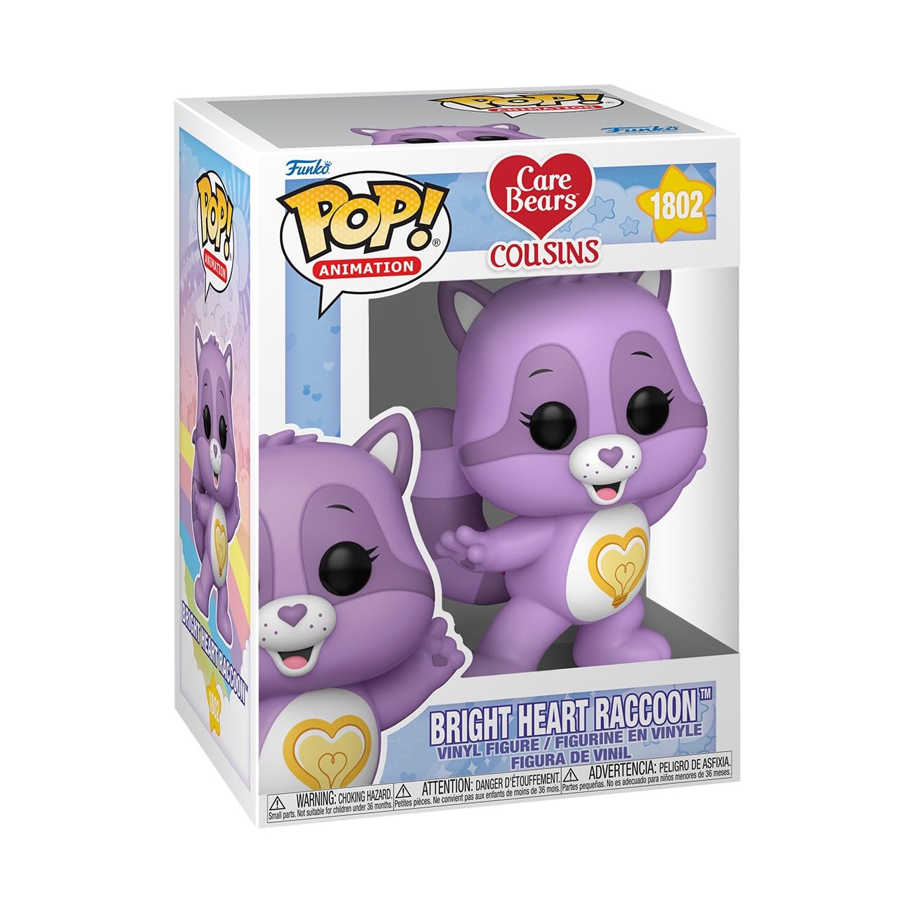 Funko POP! Animation: Care Bears Cousins - Bright Heart Raccoon