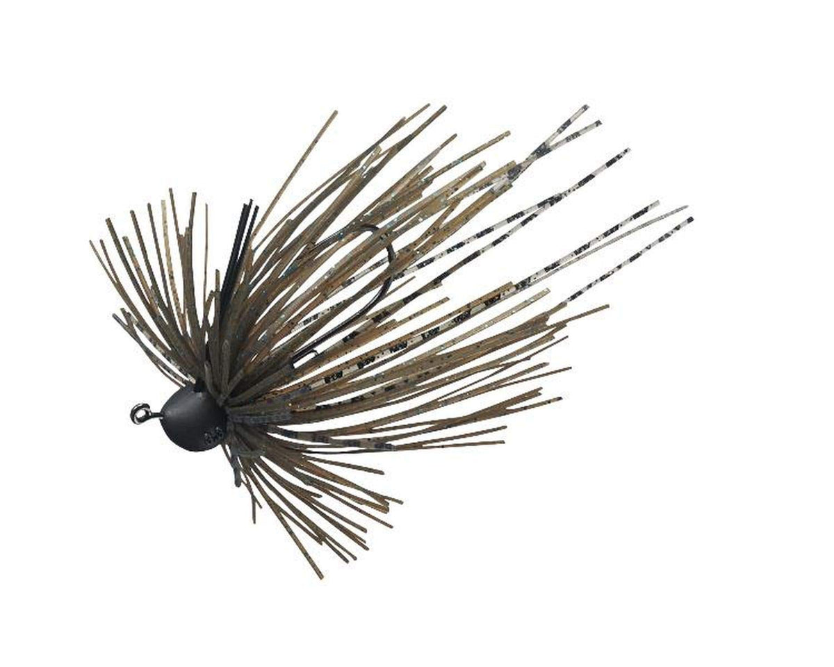 Evergreen C-4 Jig, 0.05 oz (1.3 g), #211, Green Pumpkin Blue