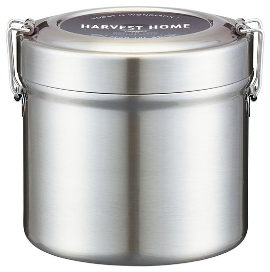 Skater STLB2 Insulated Lunch Box, Bowl-shaped, 29.4 fl oz (840 ml), Basic Large Capacity, Vacuum Stainless Steel