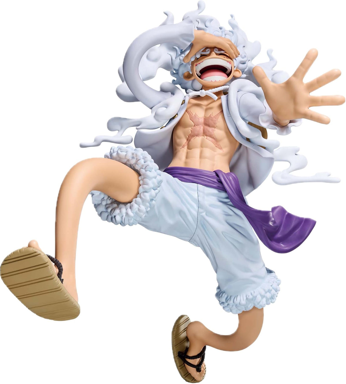 Thunder Tech One Grandista Piece - Monkey D. Luffy Gear5 Ⅲ Figure