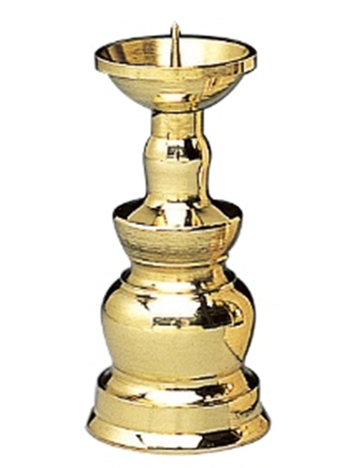 Marues 10T063-2 Candelabra Brass Candle Stand, Size 2.0