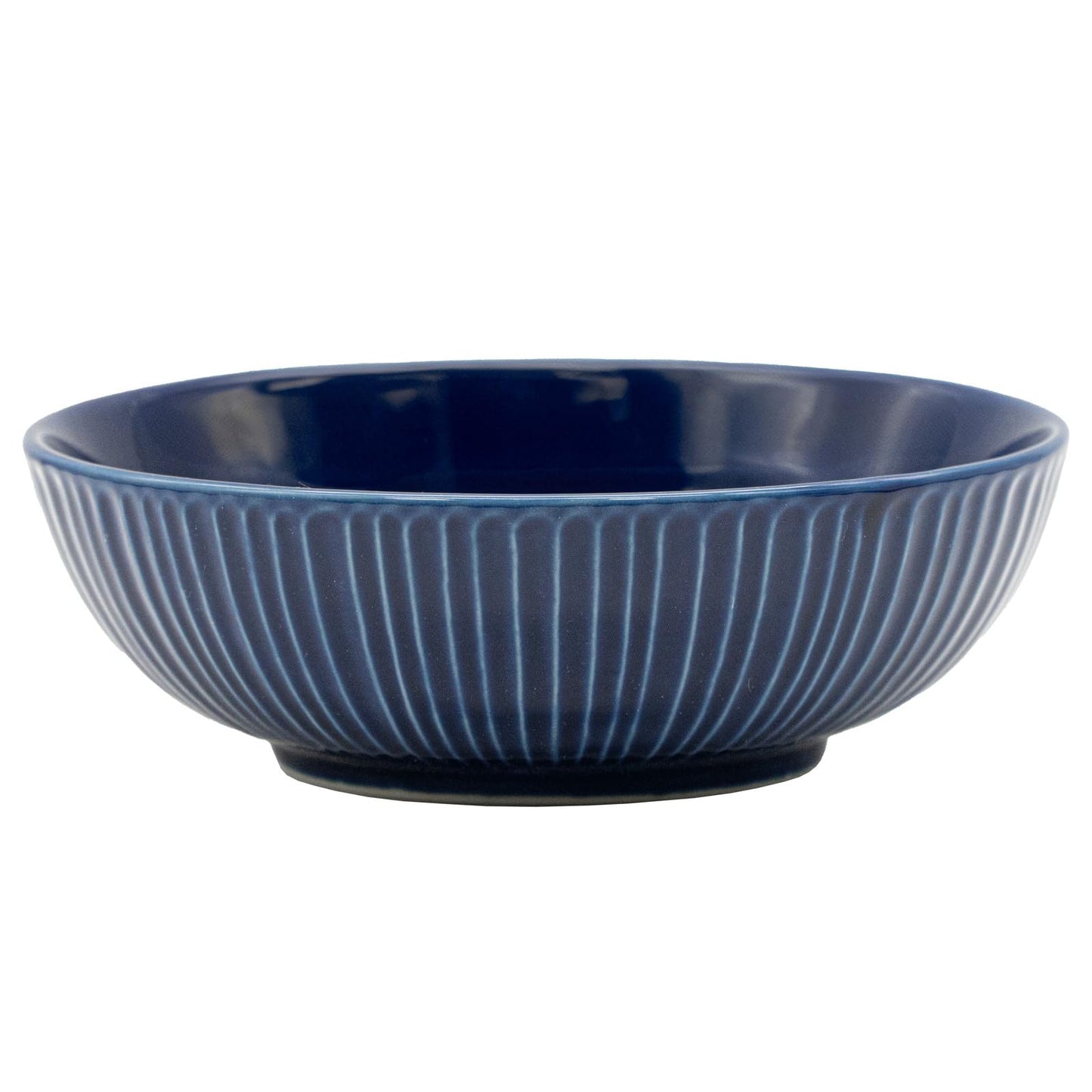 Aito Seisakusho Sogi Bowl, Plate, Diameter Approx. 5.1 inches (13 cm), Microwave Safe, Dishwasher Safe, Mino Ware, Navy, Made in Japan
