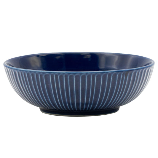 Aito Seisakusho Sogi Bowl, Plate, Diameter Approx. 5.1 inches (13 cm), Microwave Safe, Dishwasher Safe, Mino Ware, Navy, Made in Japan