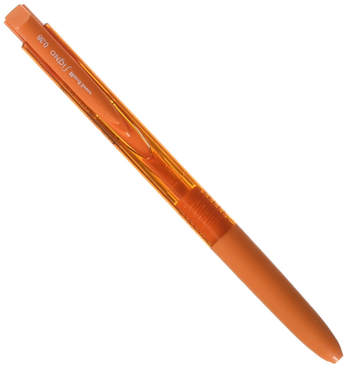 Uni Uni-Ball Signo Knock Ballpoint Pen RT1 0.38mm Color, Orange (UMN15538.4)