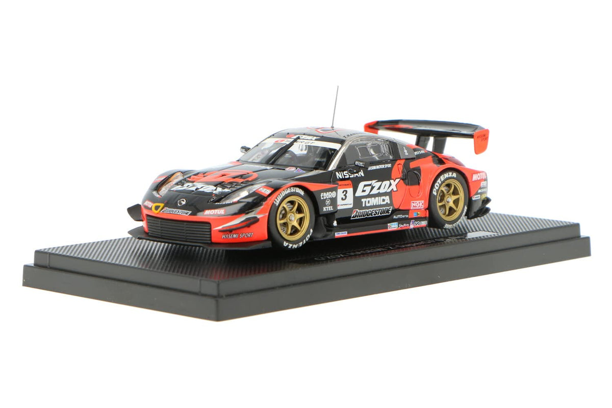 EBBRO Nissan 350Z SuperGT 500 2005 G'ZOX 1/43 Scale Diecast Model