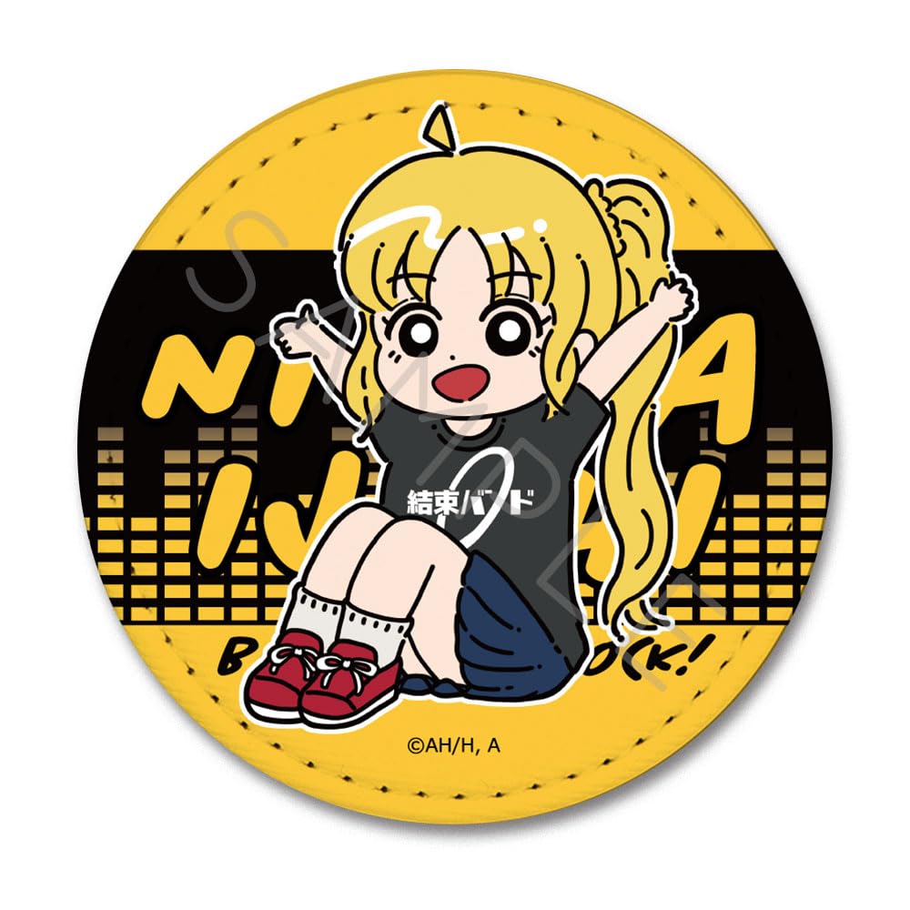 Anime "Bocchi Za Roku!" [Ijichi Rainbow Summer] 2nd Edition Leather Badge SB