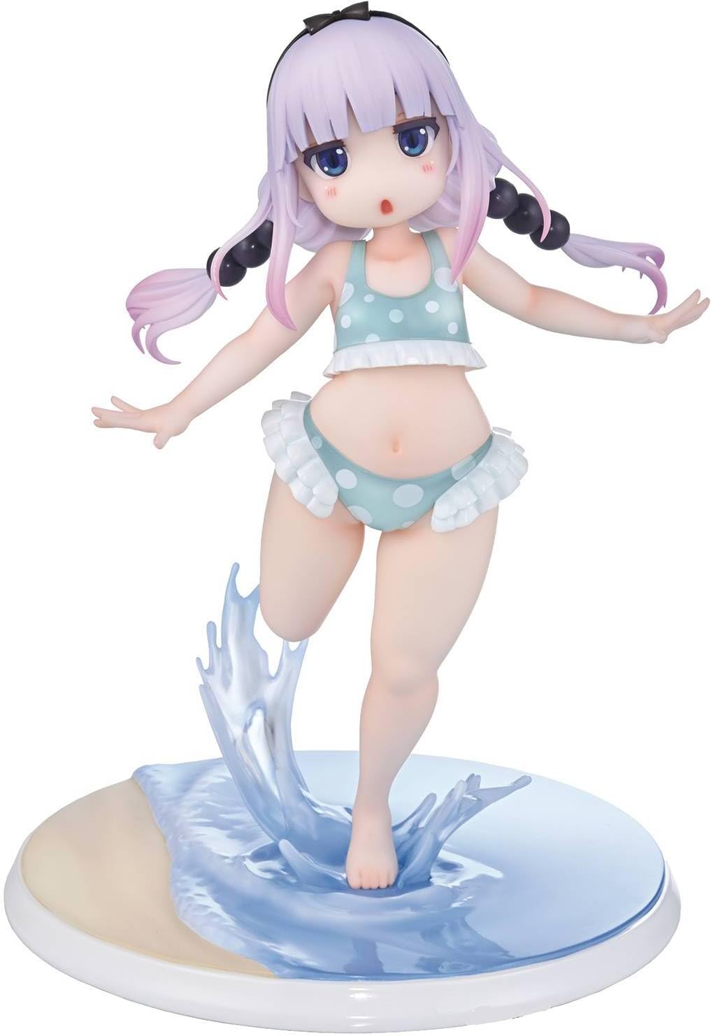 Miss Kobayashis Maid Kanna Kamui Swim Beach Fig