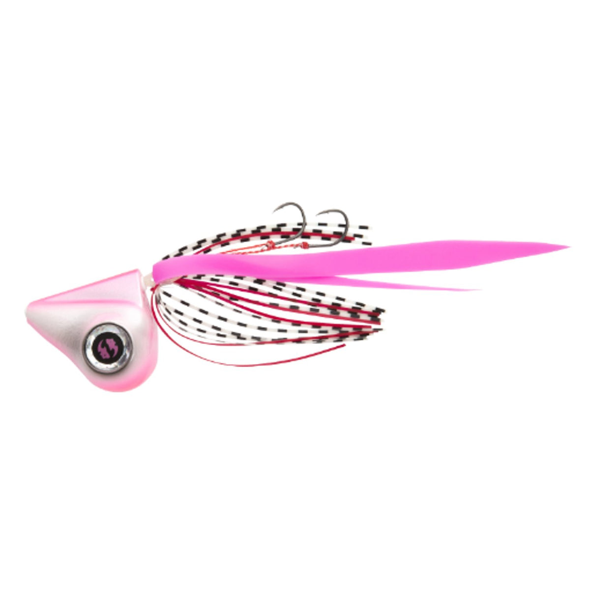 Daiwa Tairaba Red Fang, Bay Rubber Free, Current Breaker, 5.3 oz (150 g), Peach Black Pearl Lure