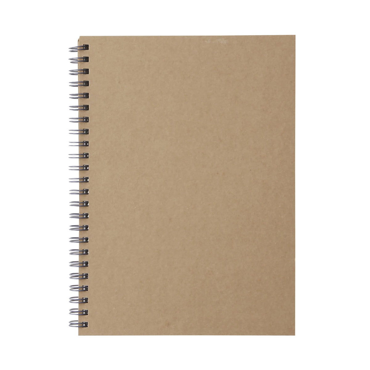 Muji RECYCLING PAPER DOUBLE RING NOTEBOOK PLAIN BEIGE A5 (x10)