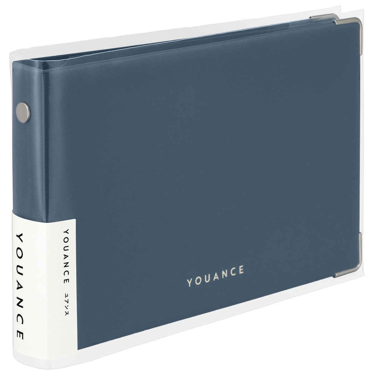 Maruman FM64-72 Loose Leaf Binder, Yuance Mini, 5 Holes, Navy