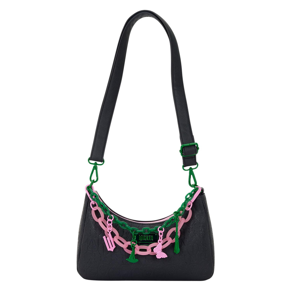 Loungefly Universal Wicked: Part Two Crossbody Bag with Charms