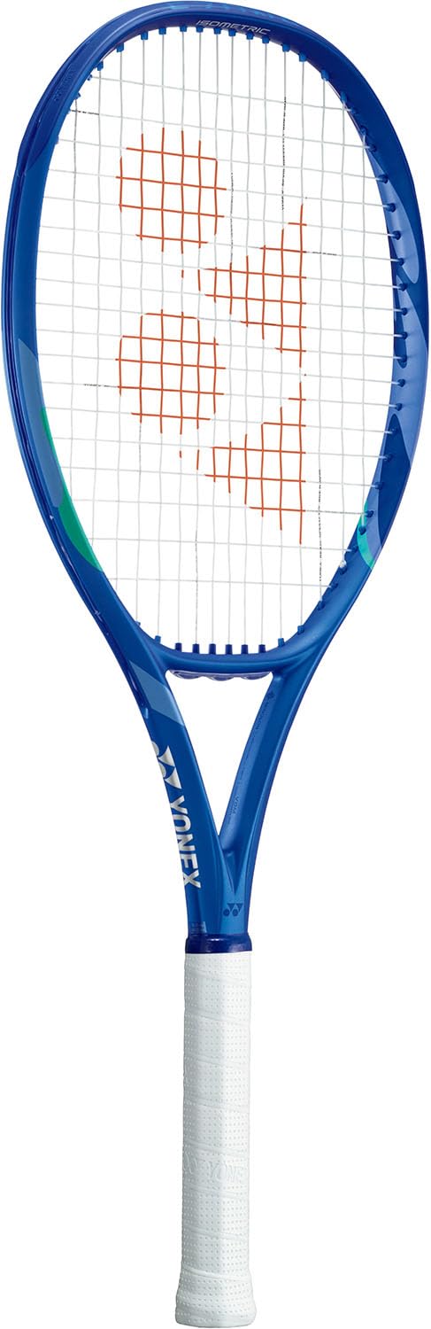 Yonex 08EZAP Tennis Hard Racket, Frame Only, Beginner to Advanced Level, E-Zone Alpha, Blast Blue, G2