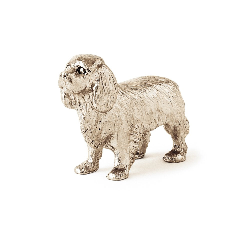 Cavalier dog figure made in UK (japan import)