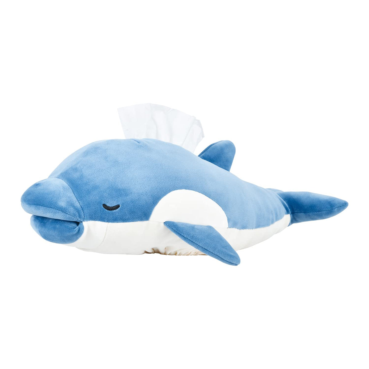 Libuha 18512-67 2-Way Tissue Cover, Premium Nemu Nemu Animals, Chewing Apollo Dolphin (Total Length: Approx. 18.1 inches (46 cm), Hanging, Stylish