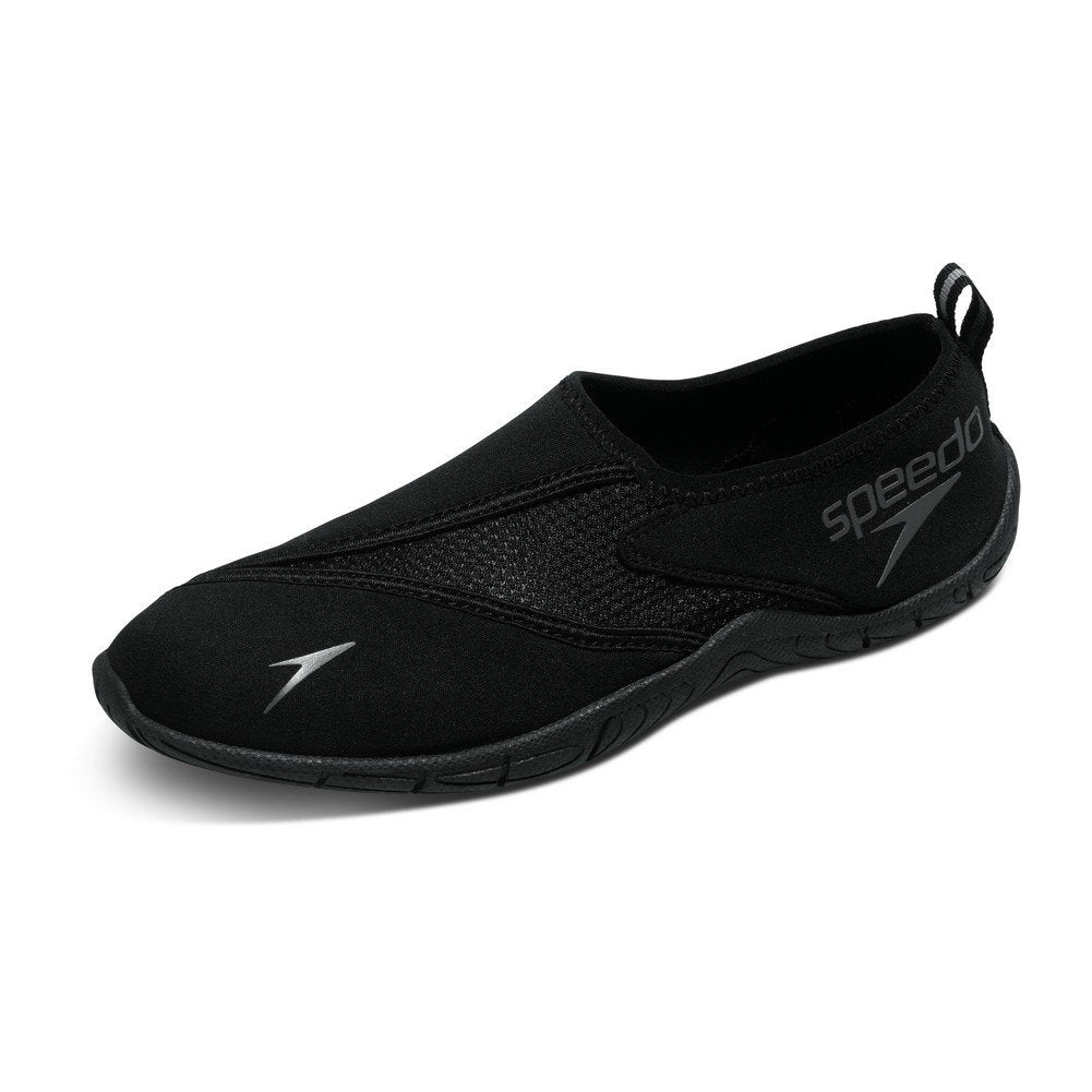 Speedo Mens Surfwalker Pro 3.0 Athletic Water Shoes, Speedo Black, 9 US