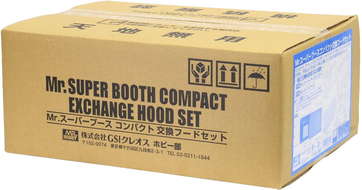 GSI Cleos Mr. Super Booth Compact Replacement Hood Set for Hobby Painting Tools FT-03S