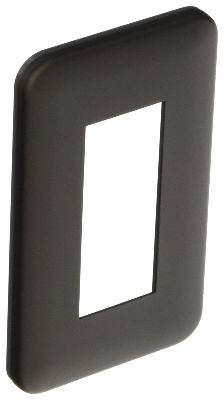 Panasonic WTV6203A2 Round F-Plate, For 3 Pieces, Dark Brown
