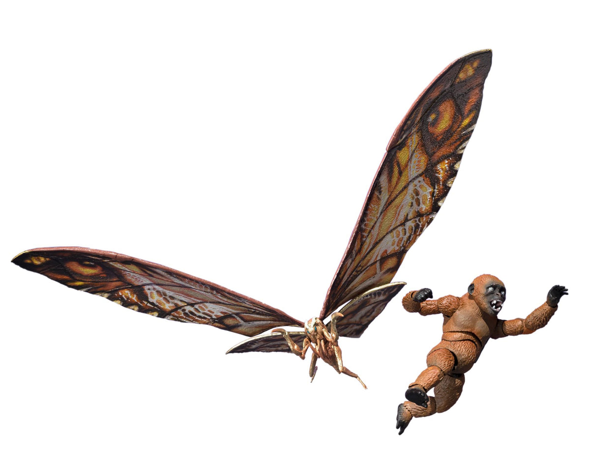 TAMASHII NATIONS - Godzilla x Kong: The New Empire - Suko & Mothra from Godzilla x Kong: The New Empire (2024) S.H.MonsterArts Action Figure