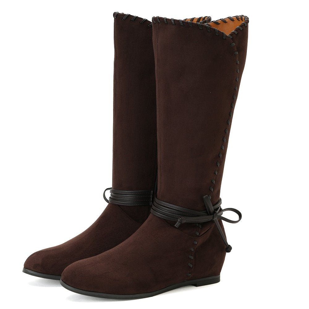 COCA(コカ) Women's Boots, Dark Brown, 22.0 cm 2E