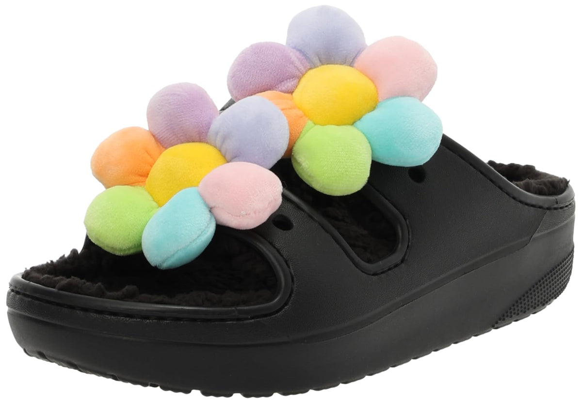 Crocs 209240-001 Classic Cozy Single Day Sandals, multicolor, 28.0 cm