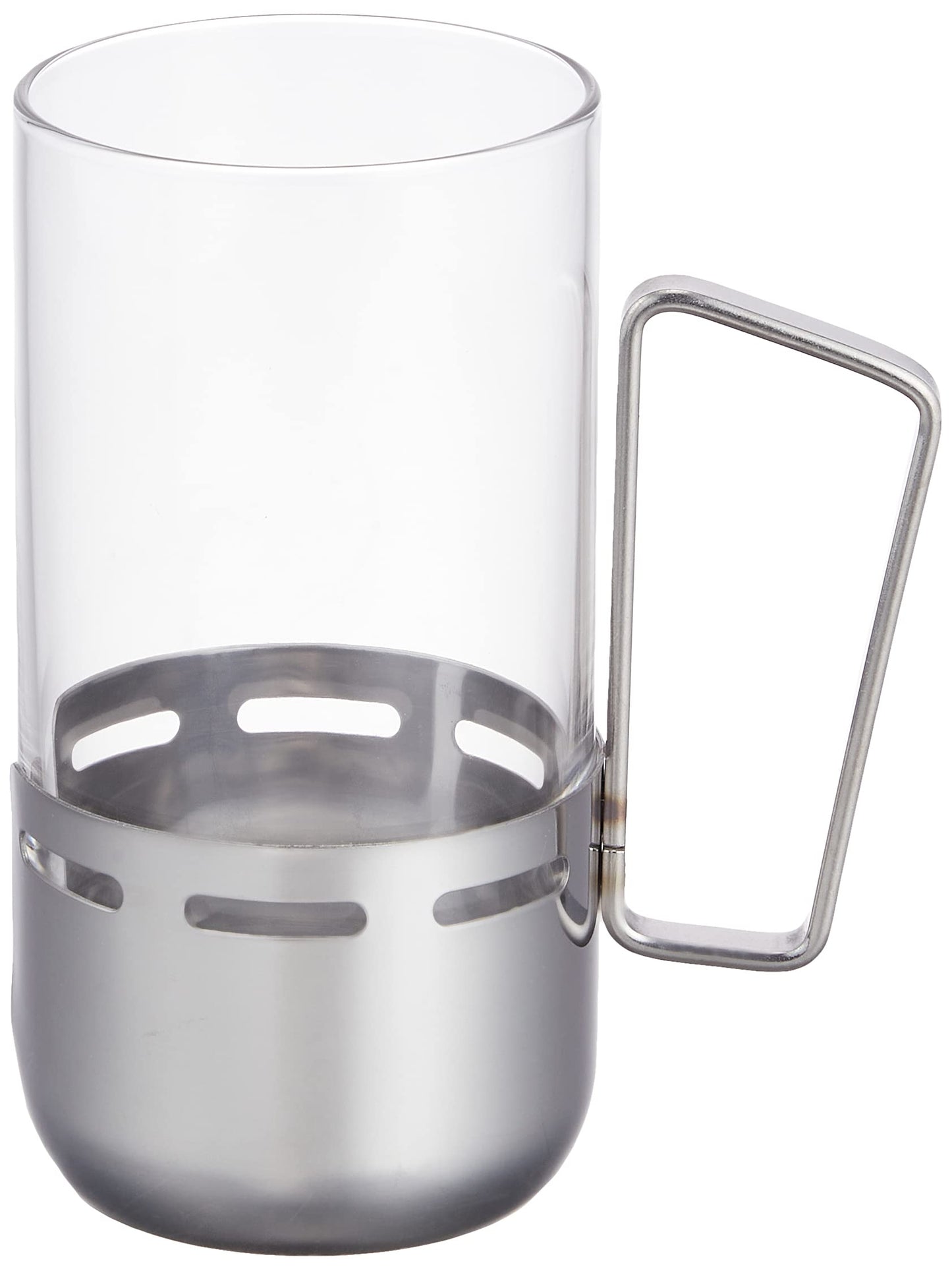 アデリア(ADERIA) H-AX Trevian M-6159 A-Shape Glass with Holder 10, Set of 6