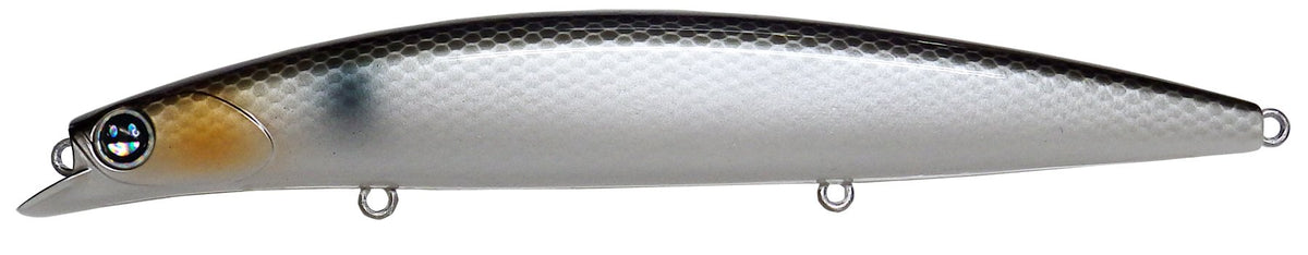 Halcyon System BP-33 Minnow Nico Design Babolat 130F Pearl Mullet Lure