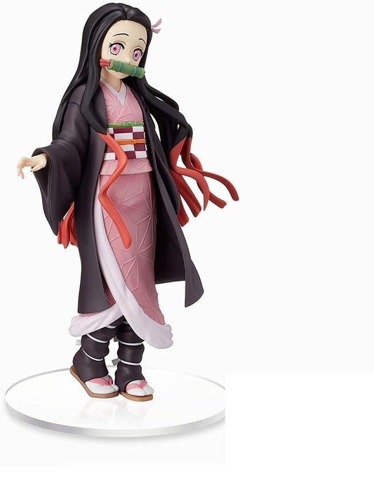 SEGA Demon Slayer: Kimetsu no Yaiba SPM Figure Nezuko Kamado -Sibling Bonds, 10 Inch
