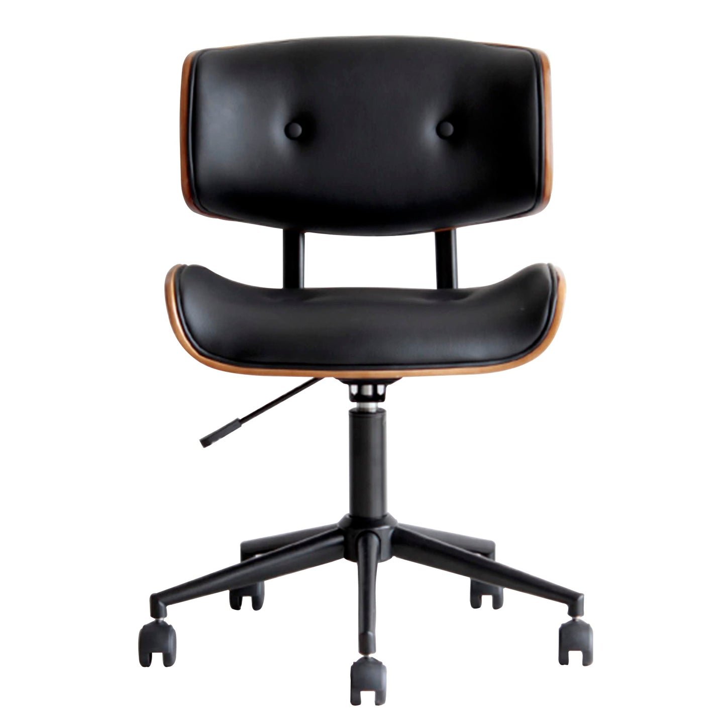 Okawa Furniture Toma TOHMA Gram Work Chair, BK (Kibe BR), Black, Modern Style