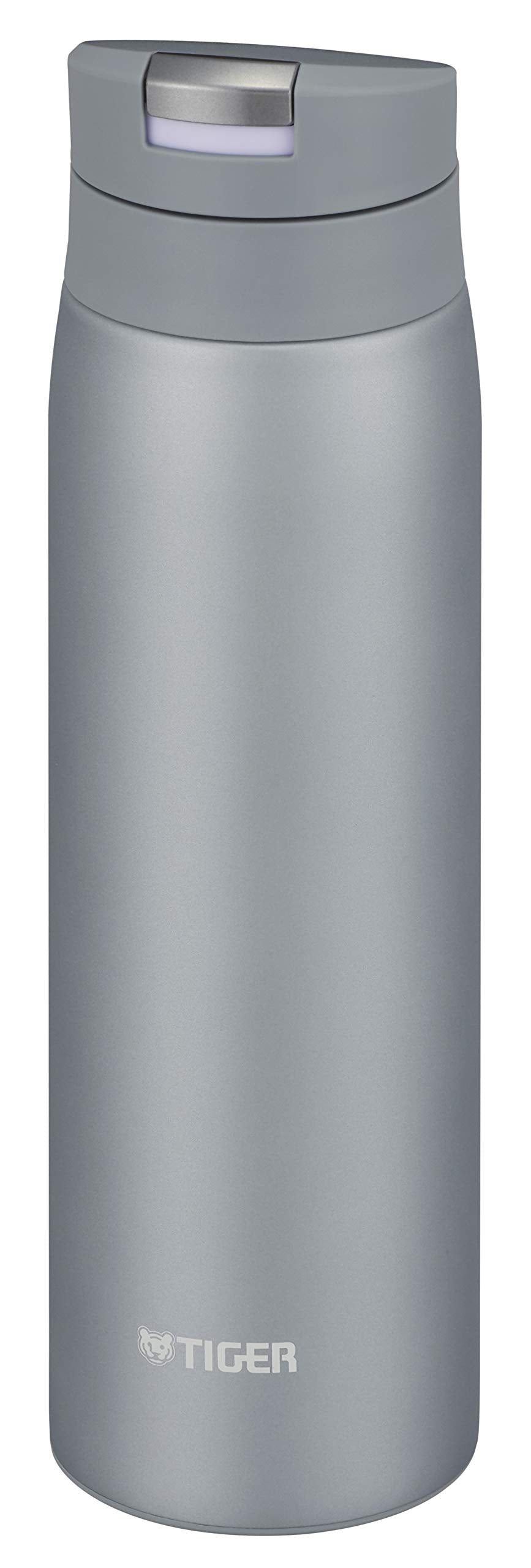 TIGER MCX-A502AF Tiger Water Bottle, 16.9 fl oz (500 ml), Sahara Mug, Stainless Steel Bottle, One-Touch, Lightweight, Fog Blue