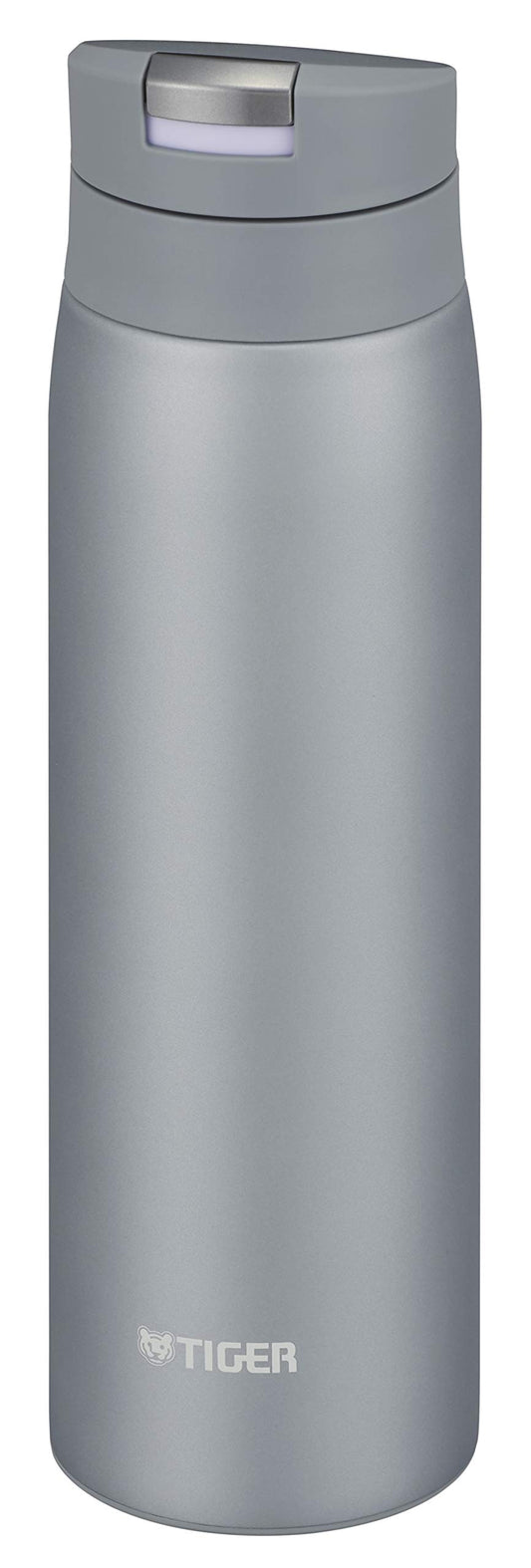 TIGER MCX-A502AF Tiger Water Bottle, 16.9 fl oz (500 ml), Sahara Mug, Stainless Steel Bottle, One-Touch, Lightweight, Fog Blue
