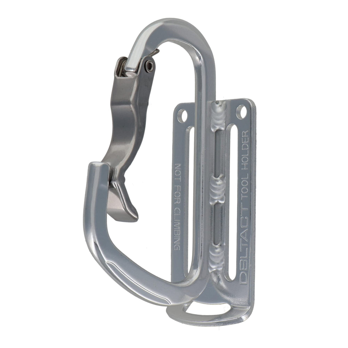 DBLTACT DT-AHB-811 Aluminum Tool Hook, Carabiner Tool Difference, Curved Gate x Claw Included, Easy to Install and Remove Tools!