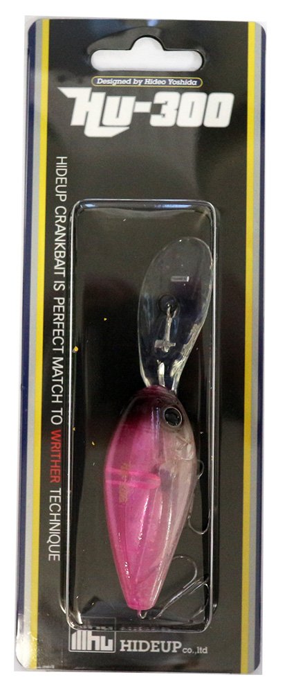 HIDEUP HU-300 Crankbait Lure, Approx. 0.6 oz (16 g), Tamarang by Pink #48