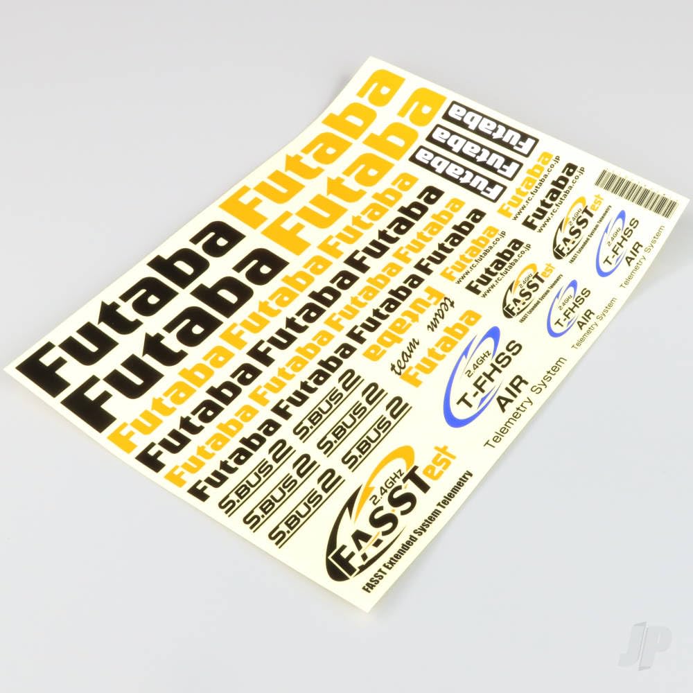 Futaba Systems Decal Sheet for Air, FUTEBB1180