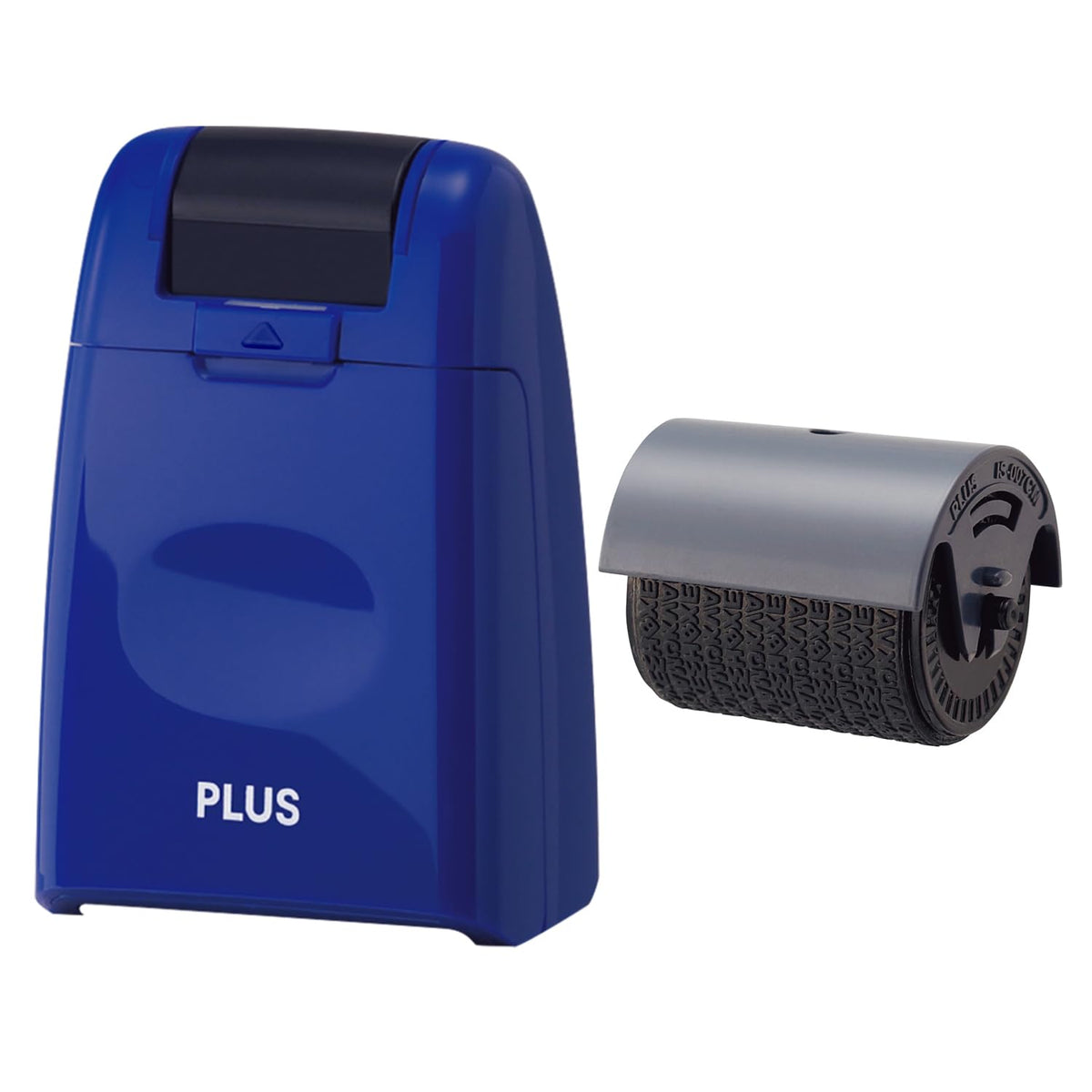Plus Identity Protection Stamp Roller Keshipon Blue 37-647+ Dedicated Ink Cartridge, 1pc 37-299