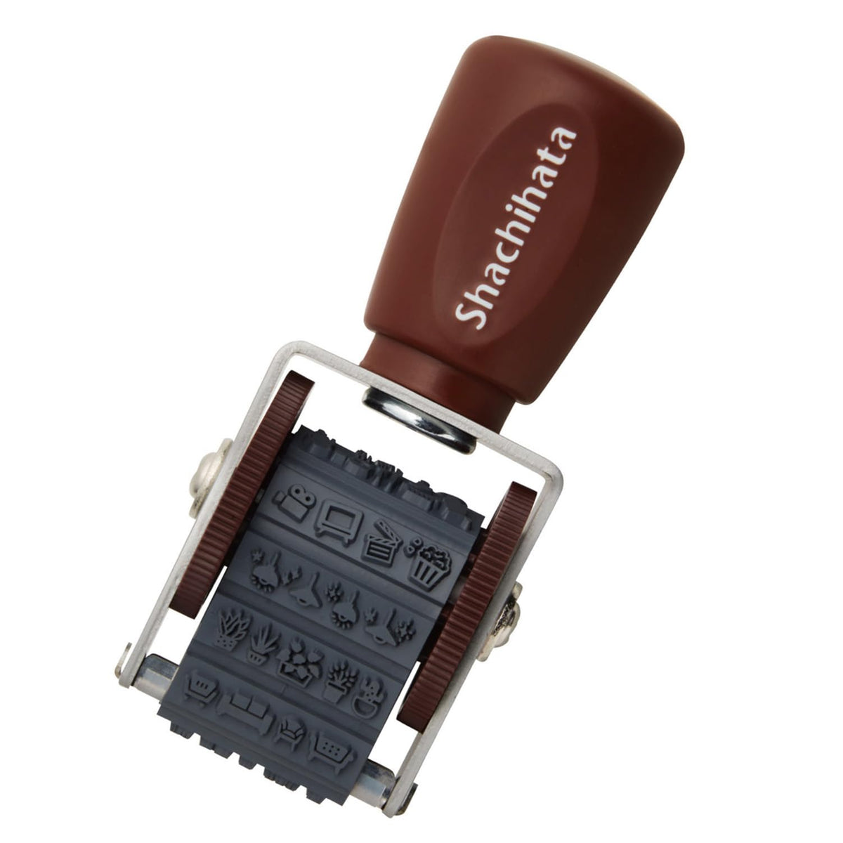 Shachihata NRD-15A5 Rotating Decoration Stamp Mini Home