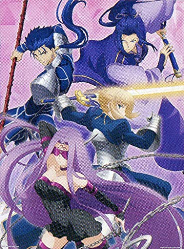 Banpresto Movie Version Fate/Stay Night Heaven's Feel PART4 Saber and Rider and Lancer and Assassin Art Poster Lottery Ichiban-Kuji Last one Award