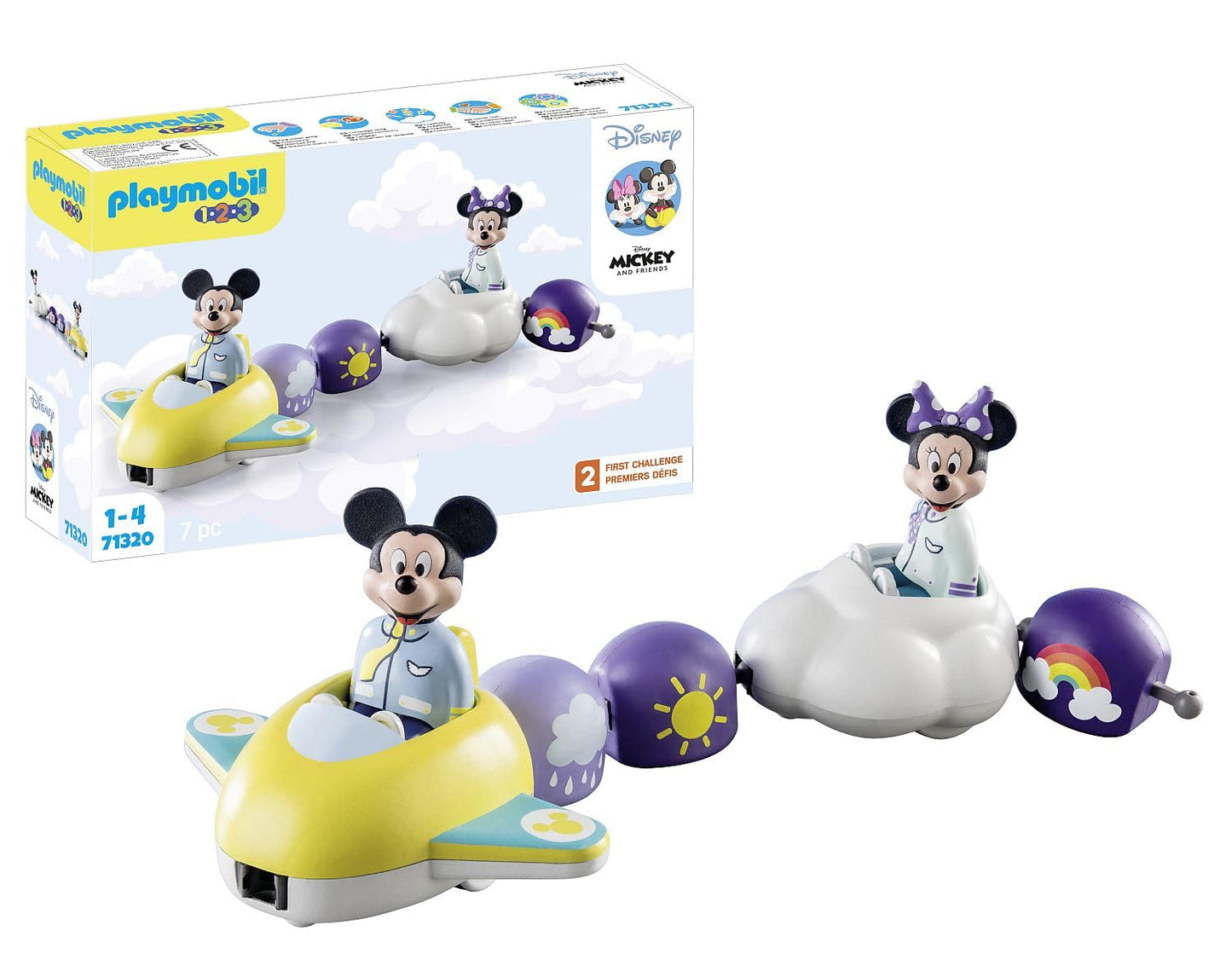 Playmobil 1.2.3 & Disney: Mickey's & Minnie's Cloud Ride