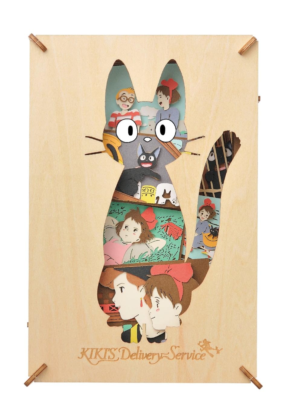 Paper Theater - Wood Style - Kiki's Delivery Service PT-WL13X Kiki's Delivery Service