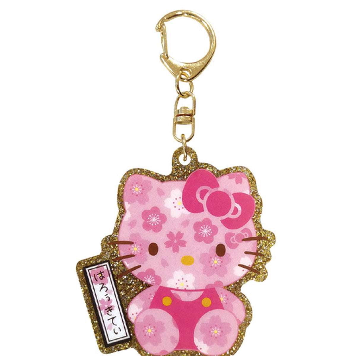 K Company Sanrio Characters (Japanese Goods Series) Acrylic Key Holder, Hello Kitty Saw-AK-KT