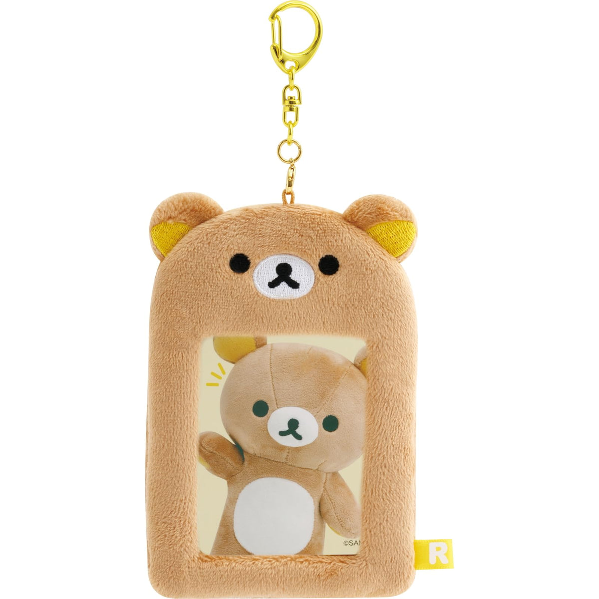 San-X Rilakkuma Plush Photo Keychain