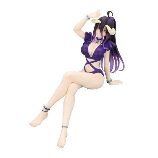 FuRyu Corporation-Overlord Noodle Stopper Figure -Albedo Swimsuit Dark Purple Color ver.-