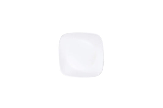 Corelle J2206-N CP-8903 Square Plate, Width: 6.5 Inches (16.5 cm), Shatter-Resistant, Lightweight, Winter Frost White, Small