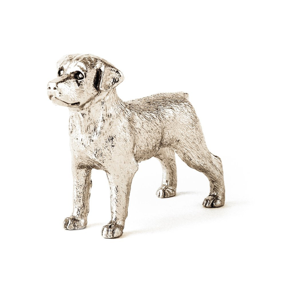 Rottweiler dog figure made in UK (japan import)