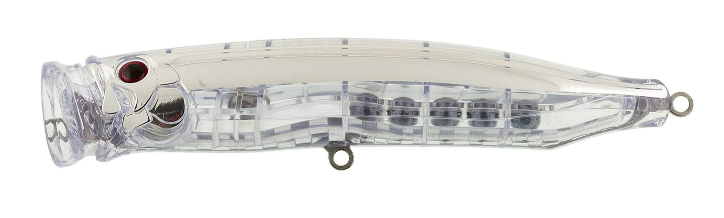 Tacklehouse CFP150 Popper Contact Feed Popper 5.9 inches (150 mm) 2.1 oz (60 g) NR Clear #NR5 CFP150 Lure